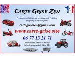 Photo CARTE GRISE ZEN