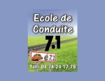 ECOLE DE CONDUITE 71