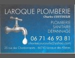 LAROQUE PLOMBERIE CHARLES COUCOULIS