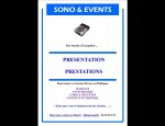Photo SONO & EVENTS