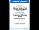 Photo SONO & EVENTS