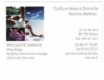 MATHIEU YAMINA COIFFURE ESTHETIQUE A DOMICILE