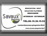 SAVAUX PLAQUISTE
