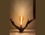 Photo LA LAMPE DE BOIS