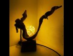 Photo LA LAMPE DE BOIS