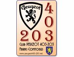 Photo CLUB PEUGEOT 403-203 FRANC-COMTOISES